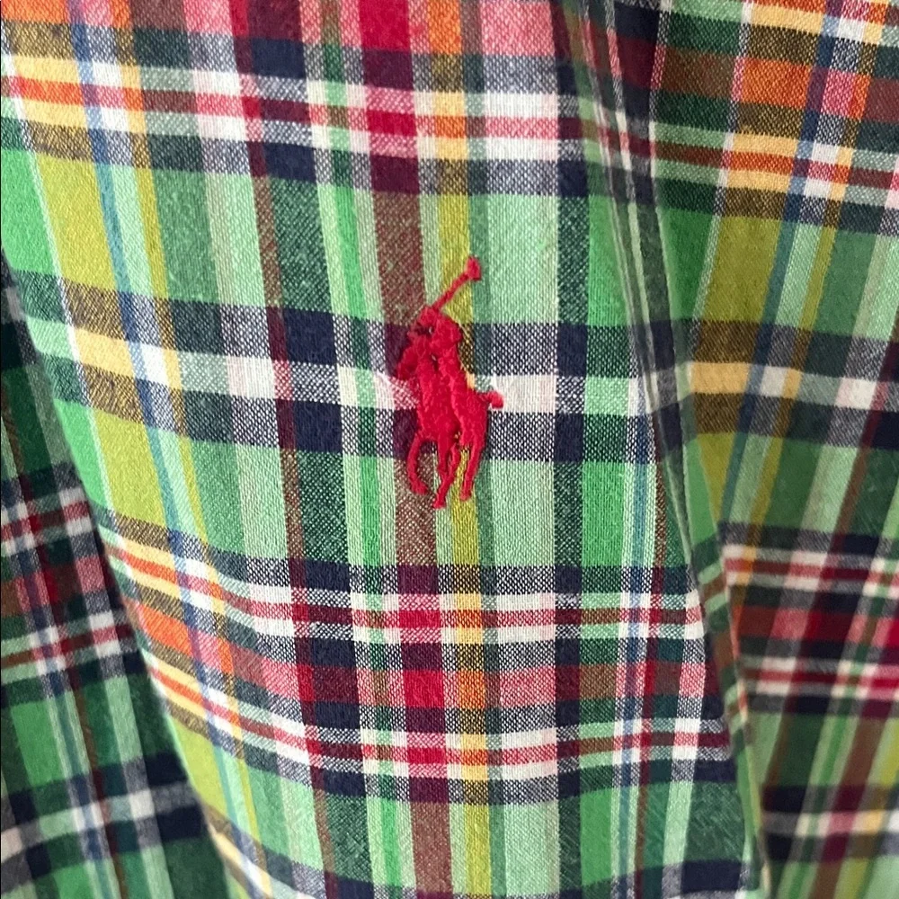 Ralph Lauren Men's Multicolor Plaid Shirt - Picture 3 of 4